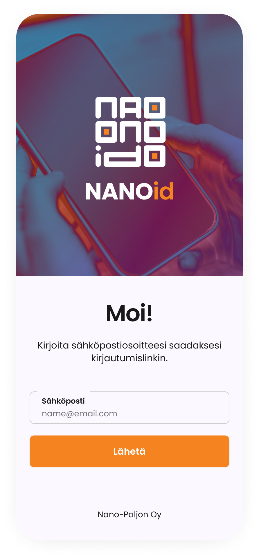 NANOid in phone